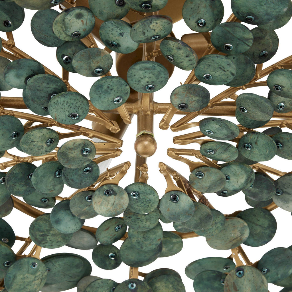 Heritage Bilal Flush Mount – Blue — view 10