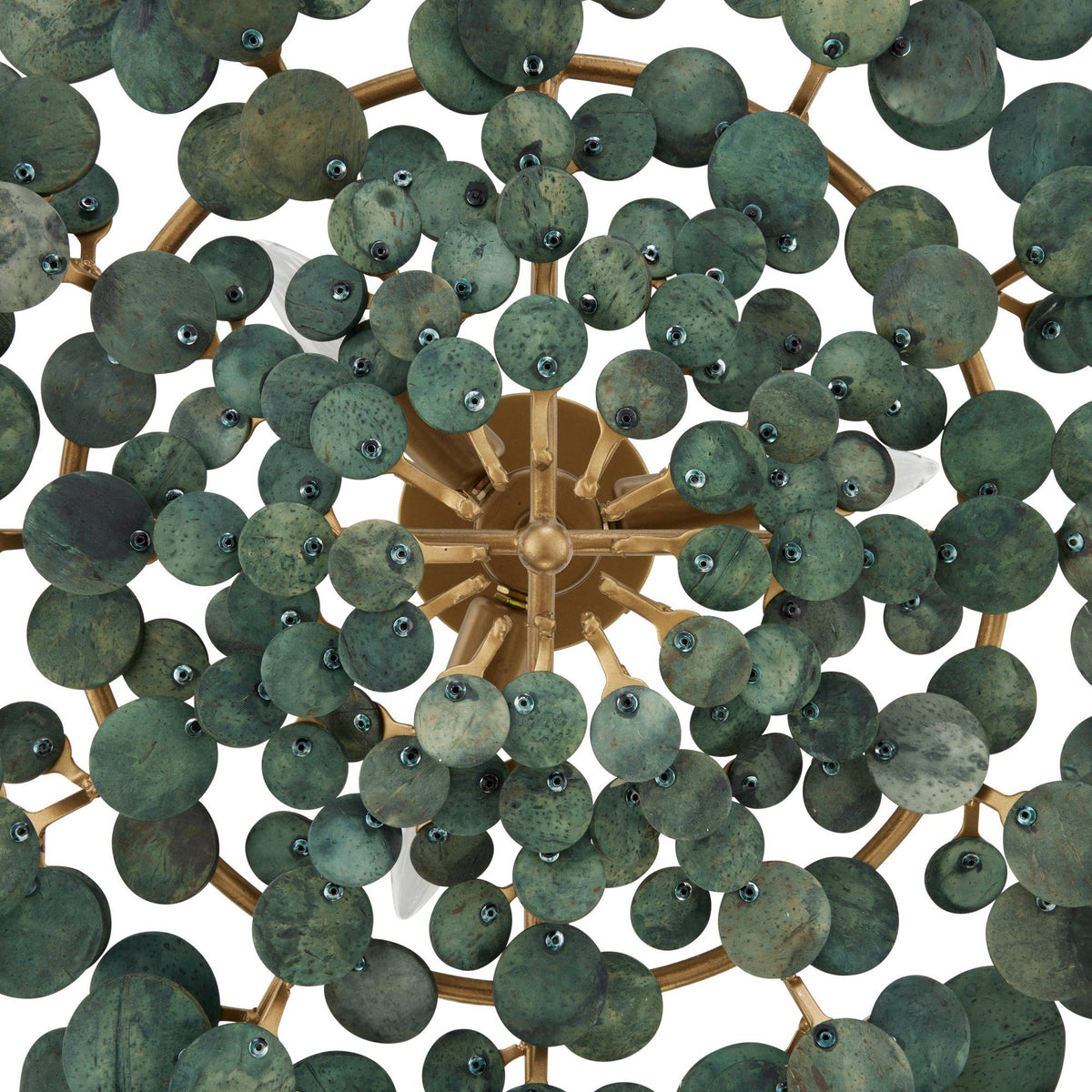 Heritage Bilal Flush Mount – Blue — view 11