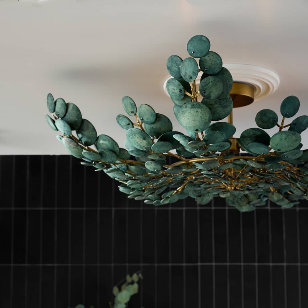 Heritage Bilal Flush Mount – Blue — view 2