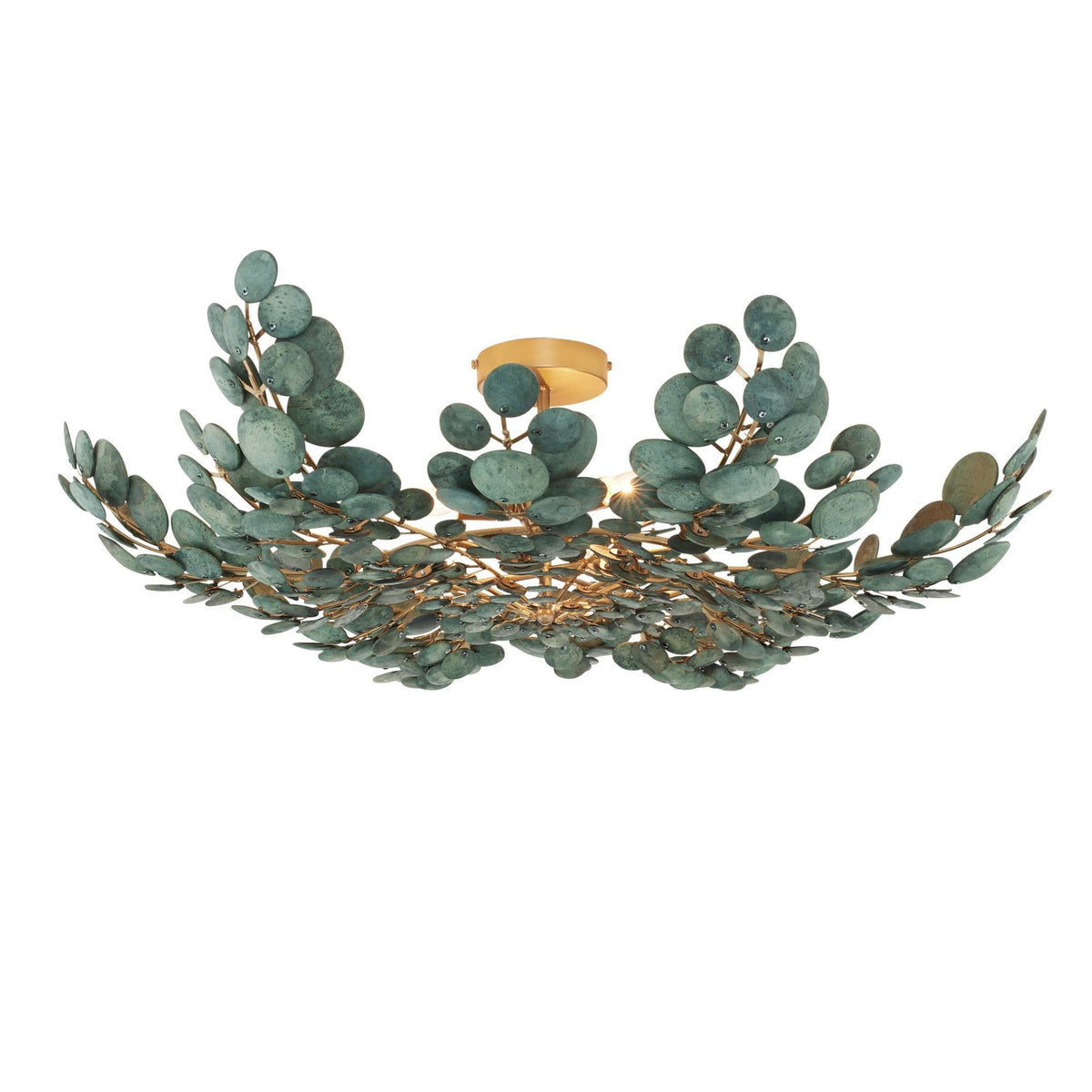 Heritage Bilal Flush Mount – Blue — view 6