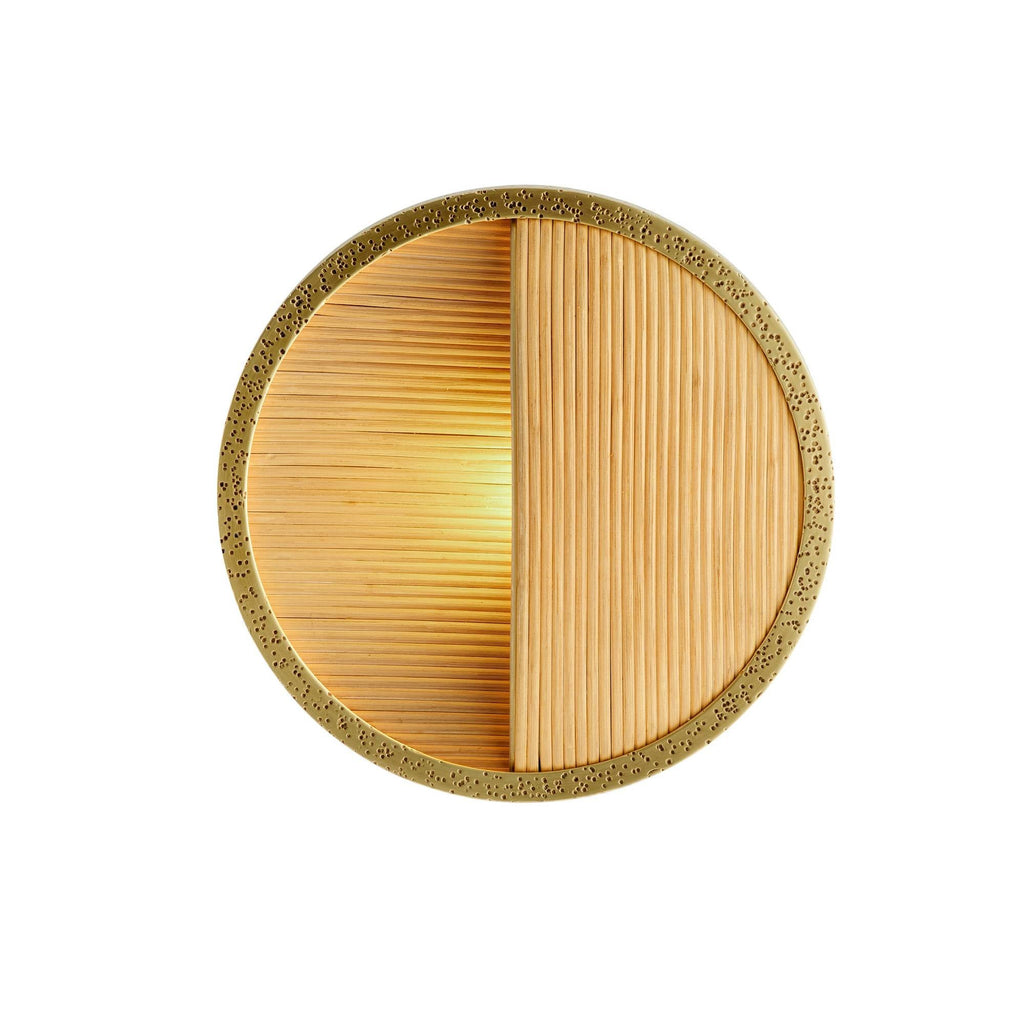 Sculptural Garland Wall Sconce — view 1