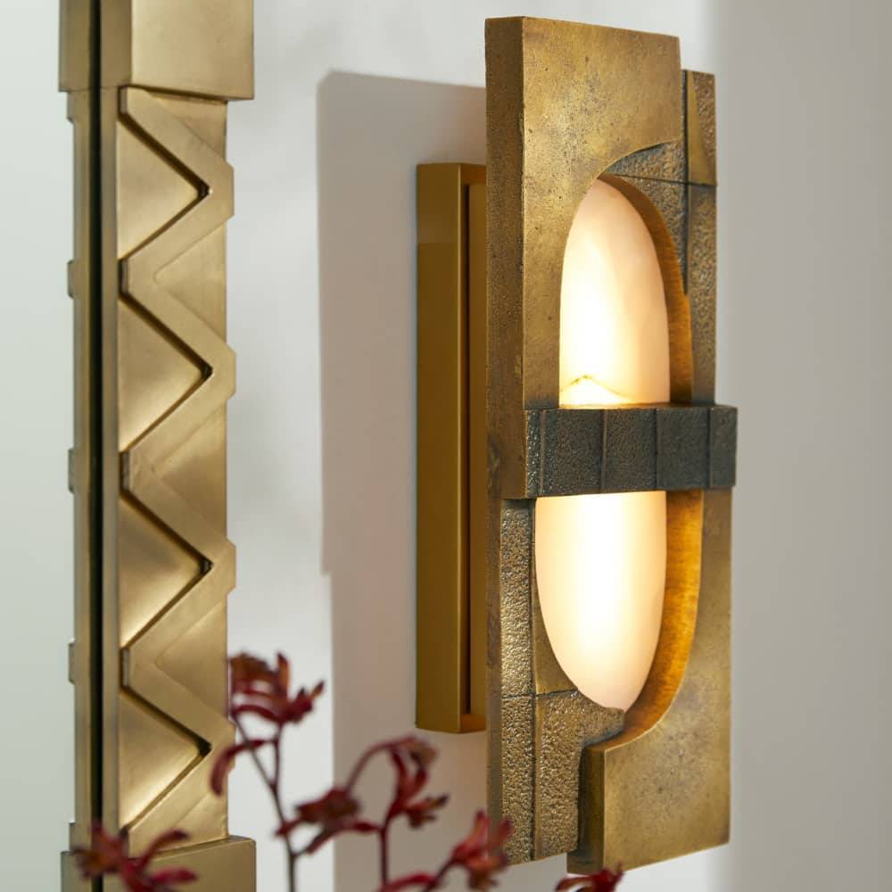 Sculptural Graham Wall Sconce — view 3