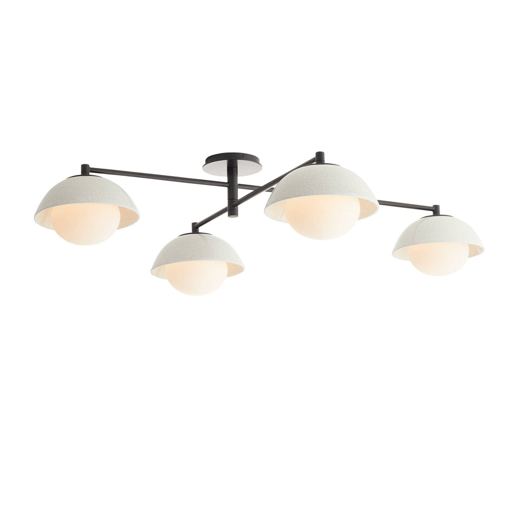 Signature Glaze Multipoint Flush Mount — view 1