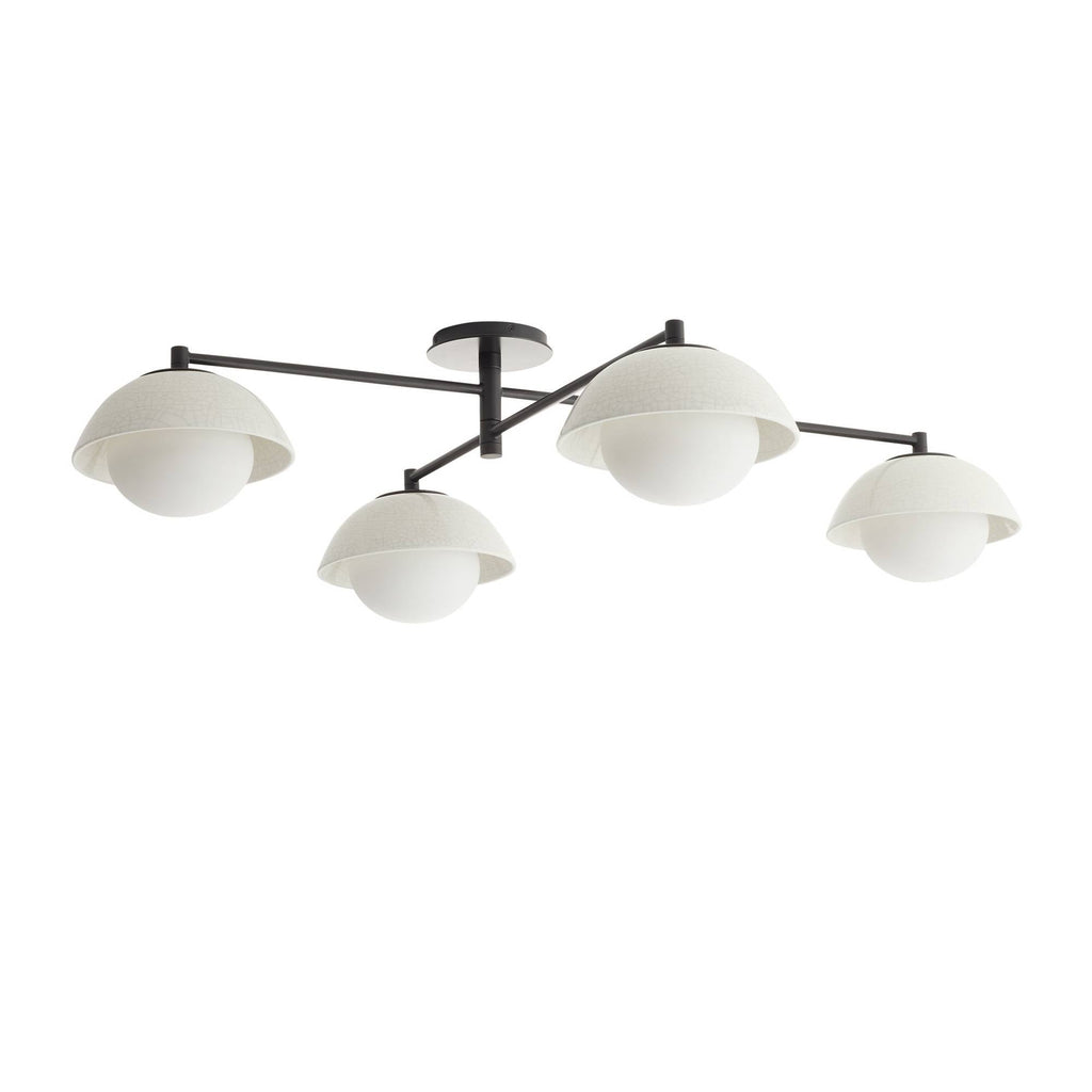 Signature Glaze Multipoint Flush Mount — view 3