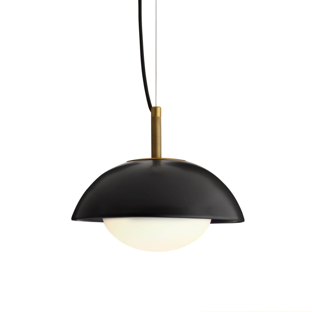 Signature Glaze Pendant – Black — view 1
