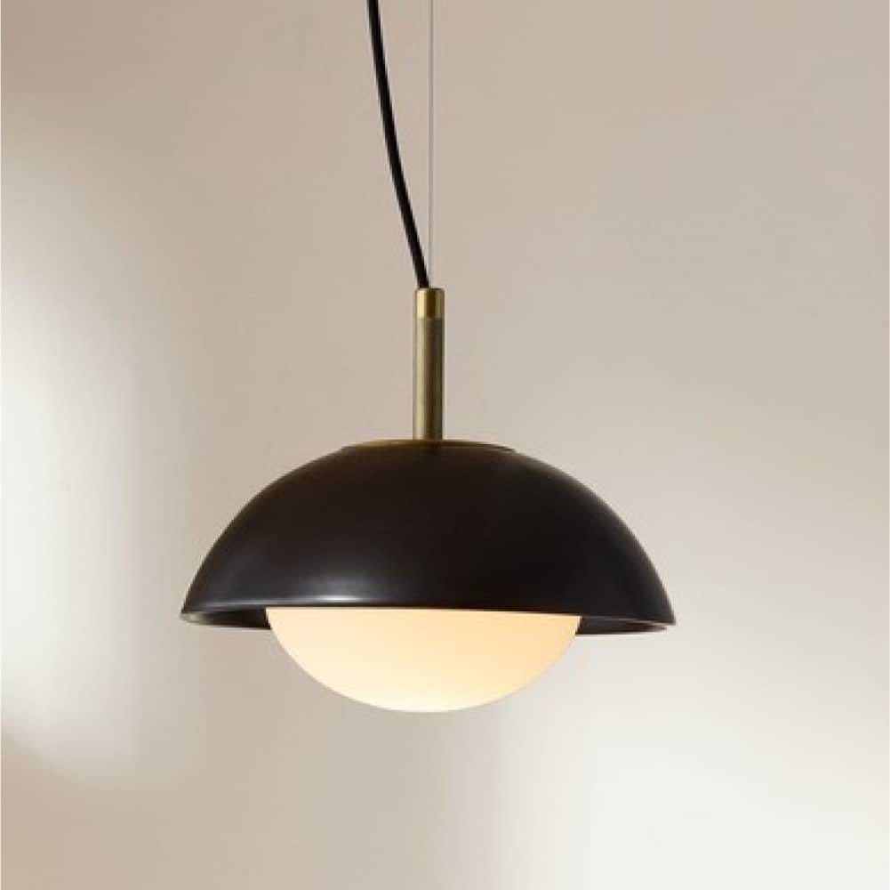 Signature Glaze Pendant – Black — view 2
