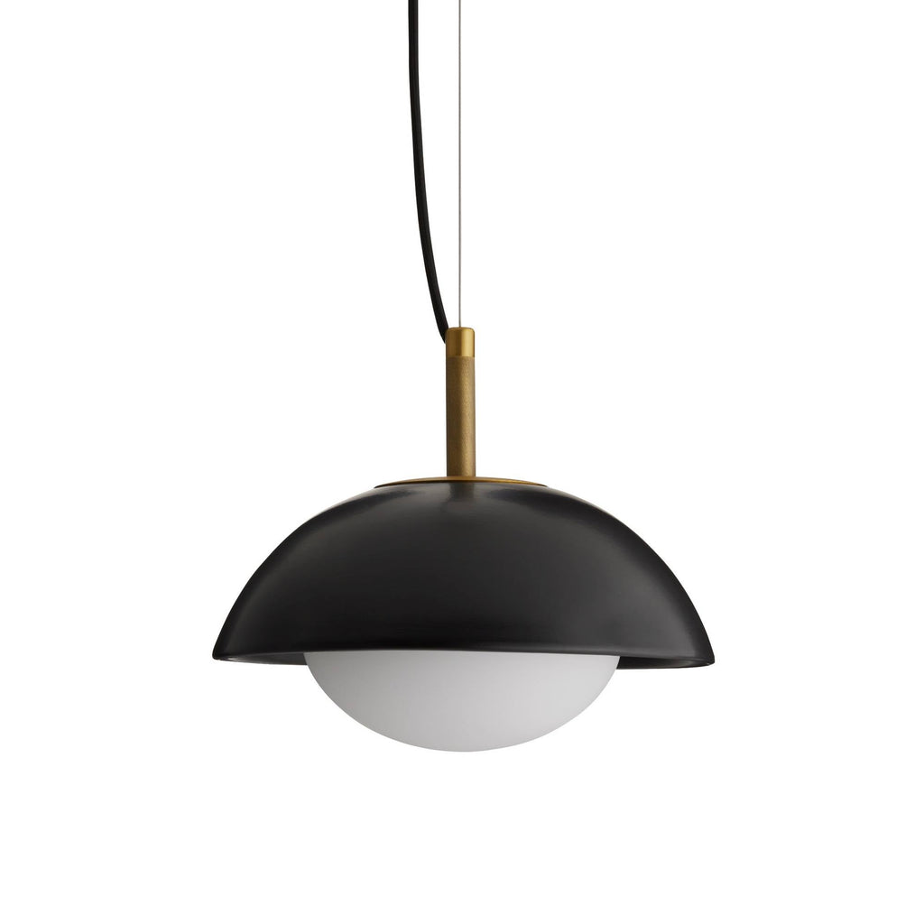 Signature Glaze Pendant – Black — view 3