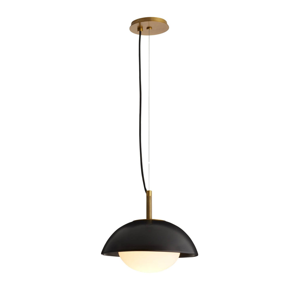 Signature Glaze Pendant – Black — view 4