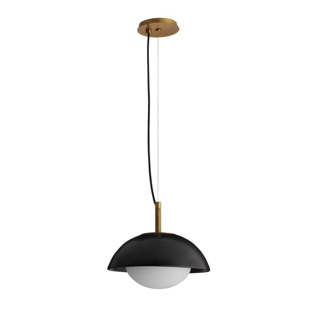 Signature Glaze Pendant – Black — view 5