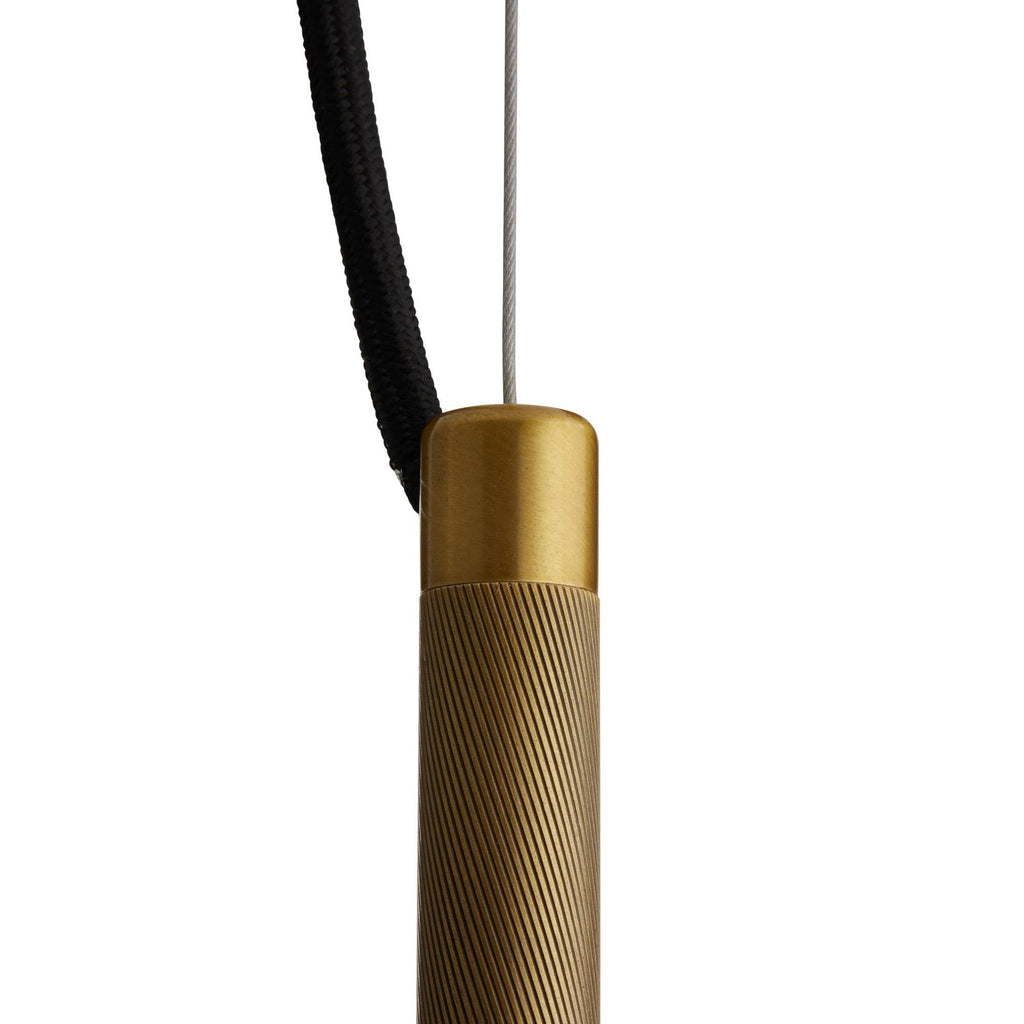 Signature Glaze Pendant – Black — view 6
