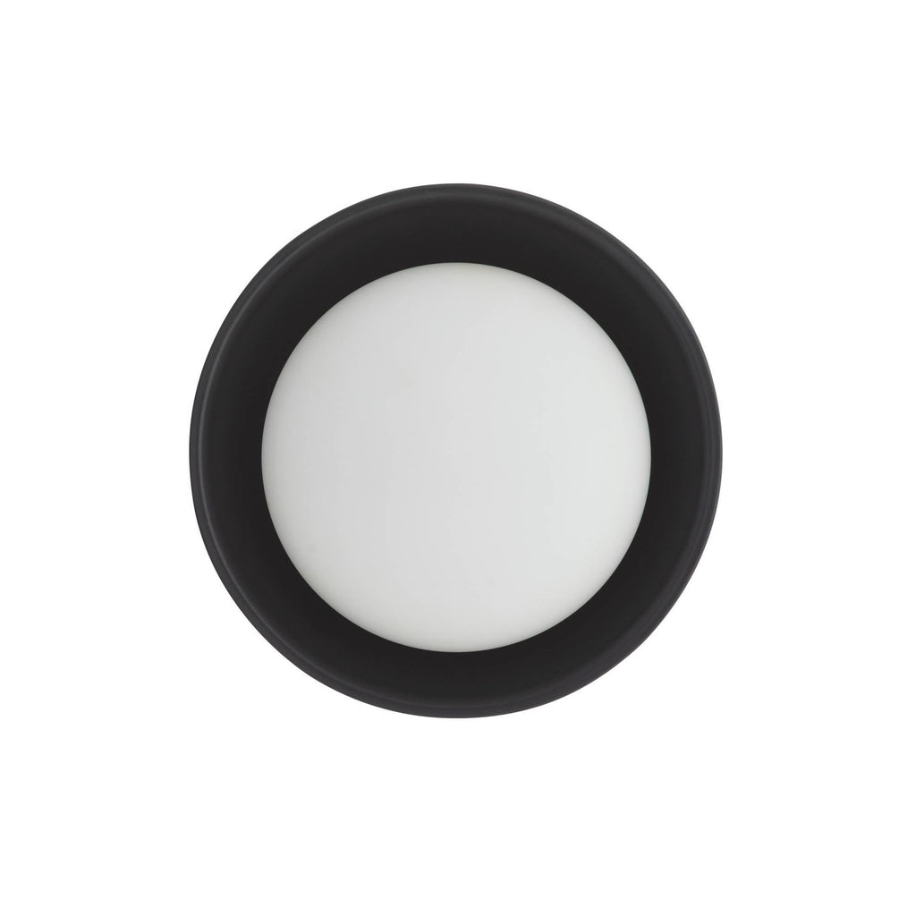Signature Glaze Small Wall Sconce – Black — view 5