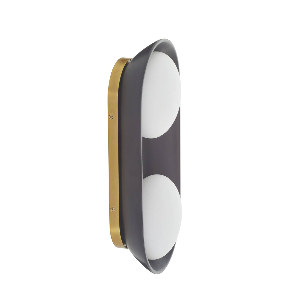 Signature Glaze Large Wall Sconce – Black — view 10