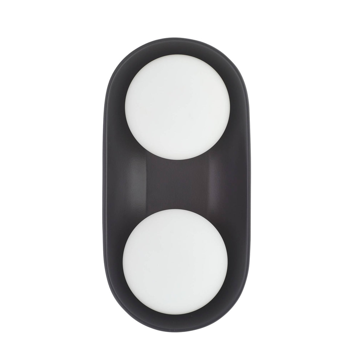 Signature Glaze Large Wall Sconce – Black — view 5