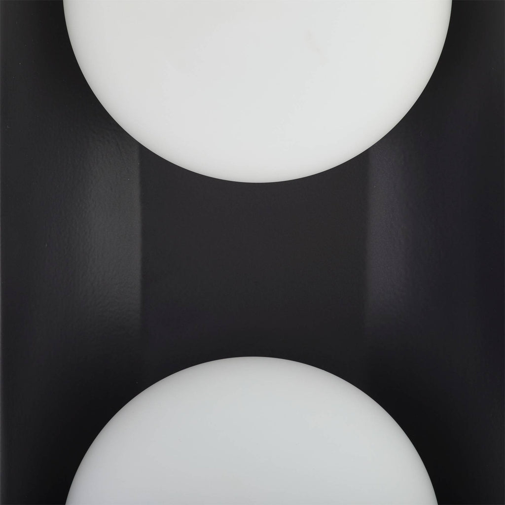 Signature Glaze Large Wall Sconce – Black — view 7