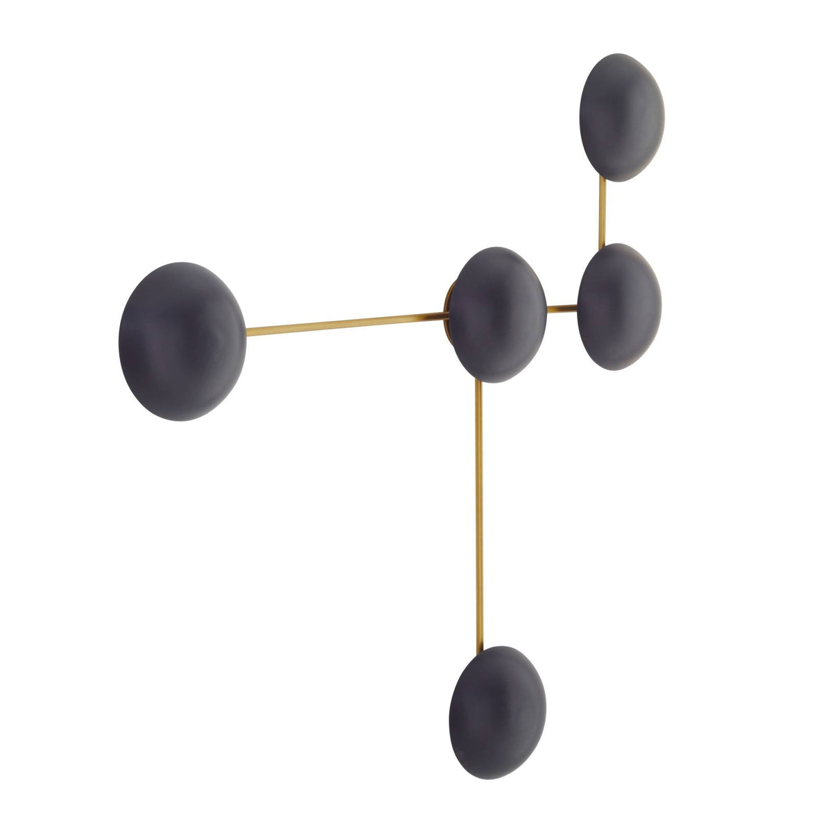 Signature Glaze Sculptural Wall Sconce – Black — view 3