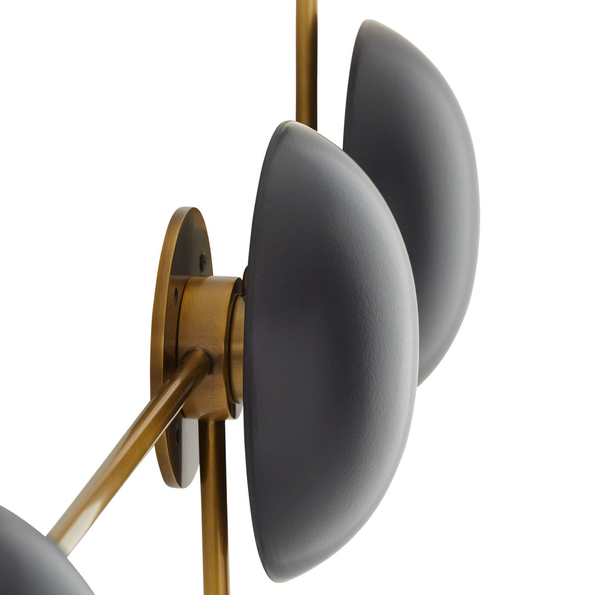 Signature Glaze Sculptural Wall Sconce – Black — view 7