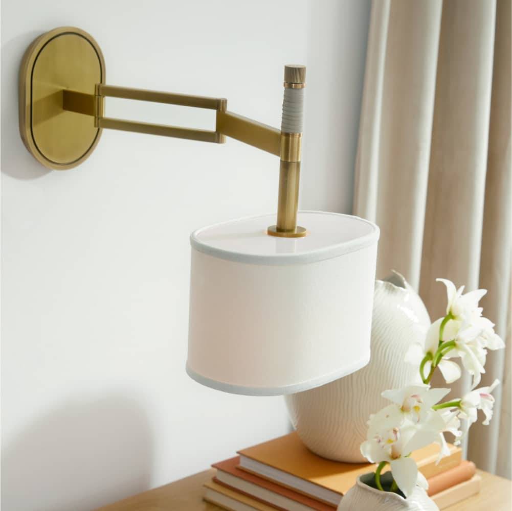 Heritage Stitch Wall Sconce — view 3