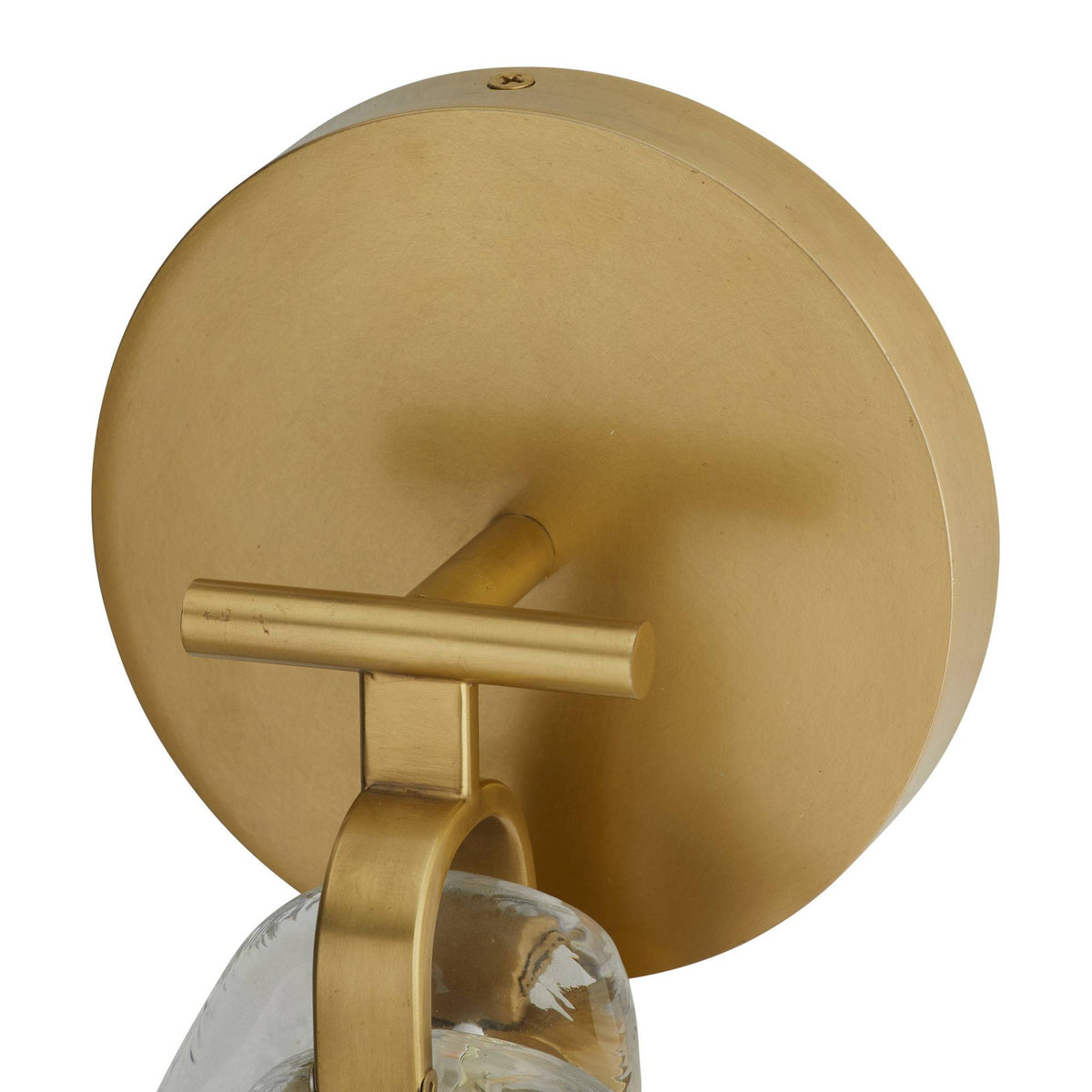 Sculptural Melt Wall Sconce – Gold — view 10