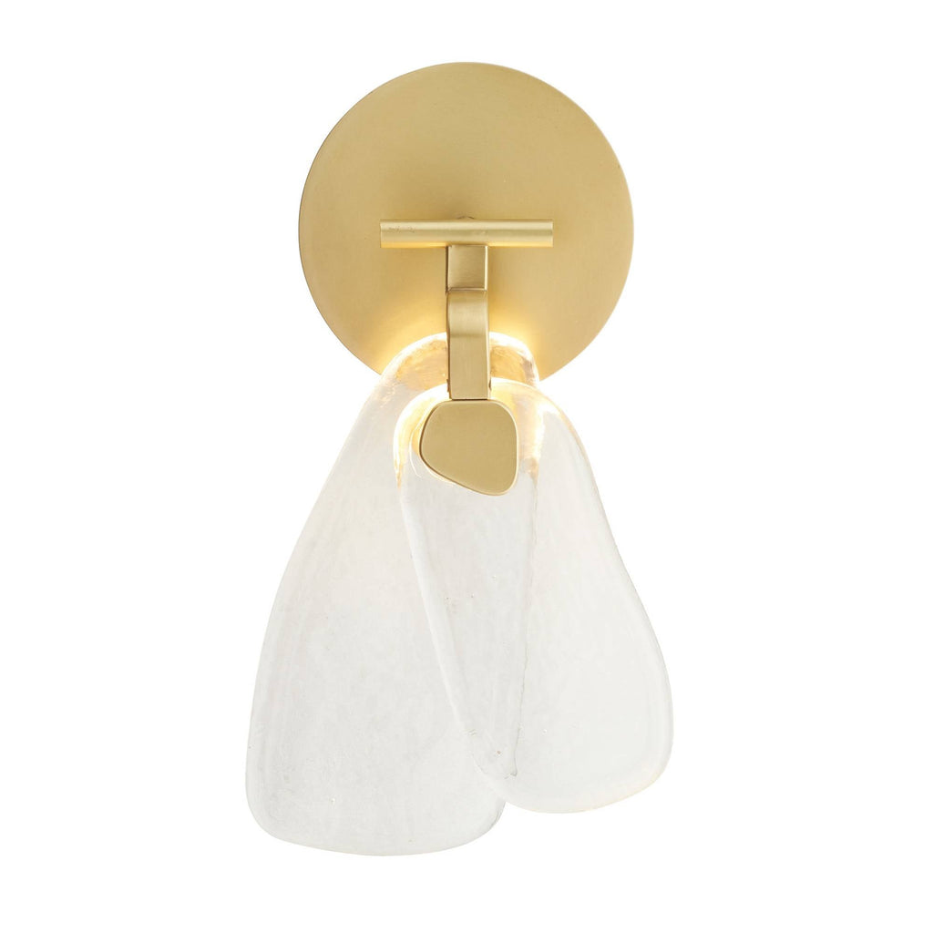 Sculptural Melt Wall Sconce – Gold — view 5