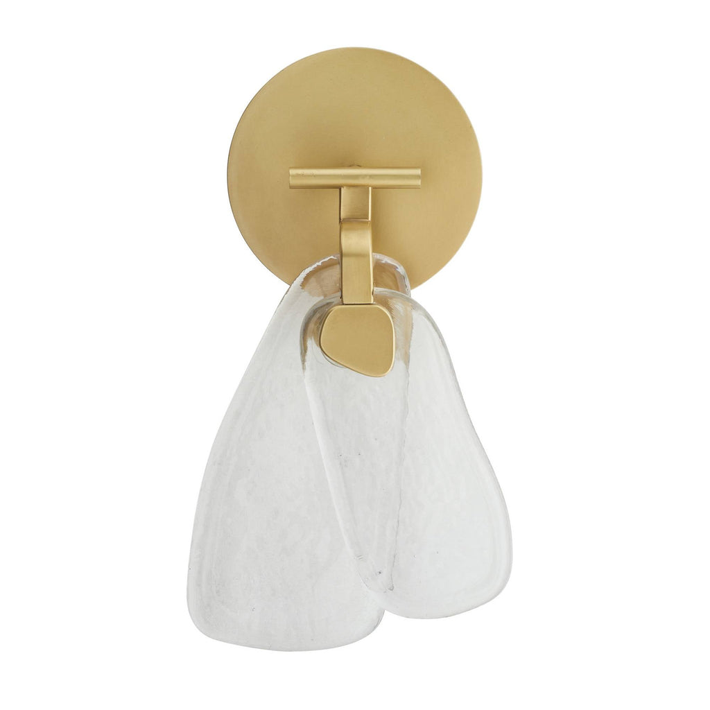 Sculptural Melt Wall Sconce – Gold — view 6