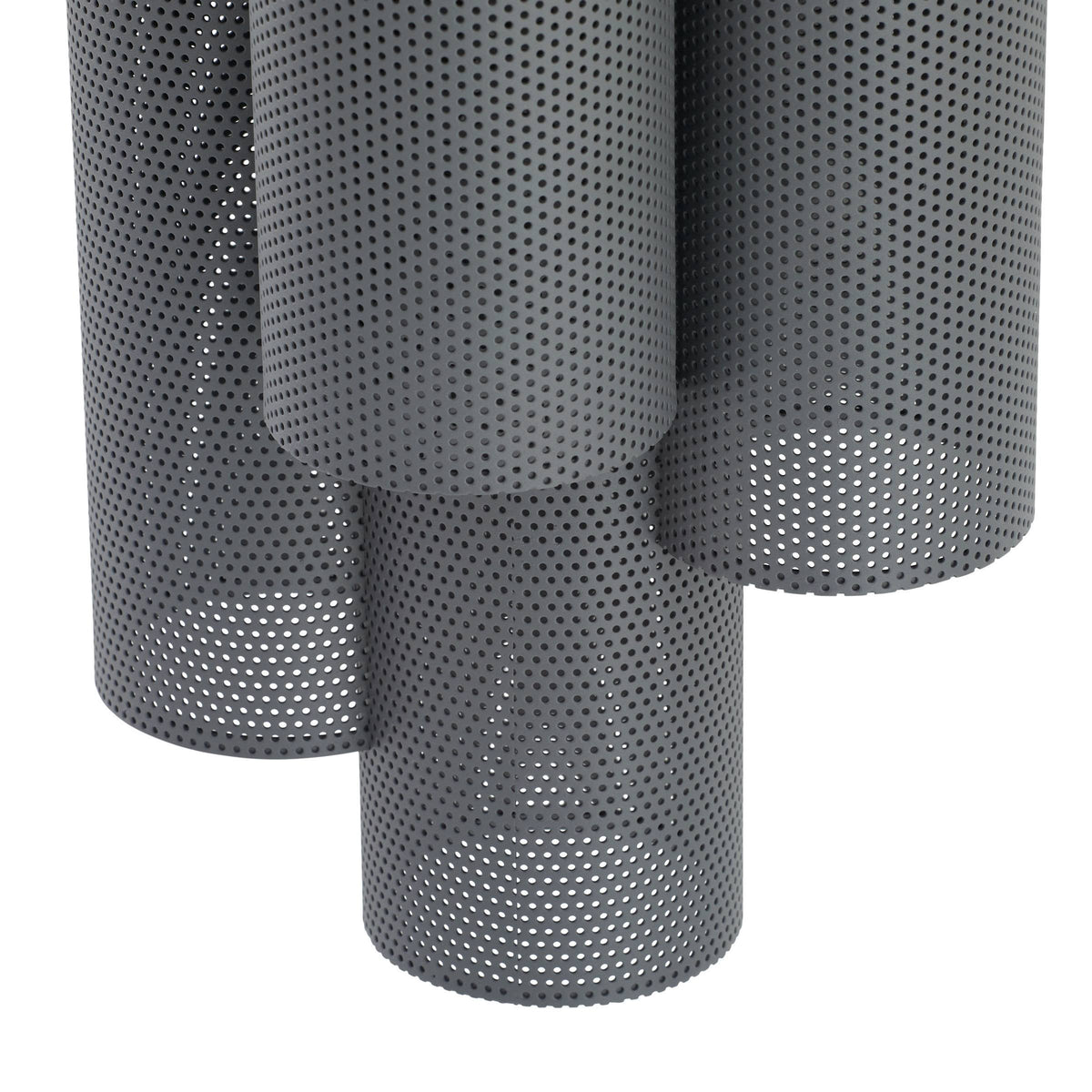 Heritage Punch Oversized Outdoor Wall Sconce – Gray — view 10