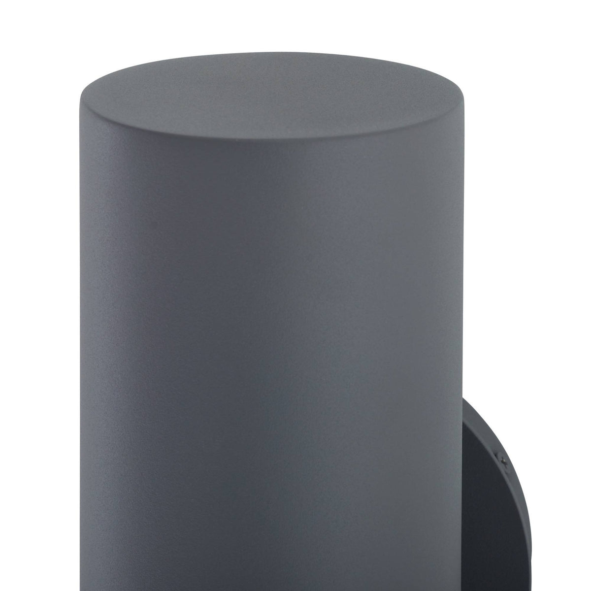 Heritage Punch Large Outdoor Wall Sconce – Gray — view 7
