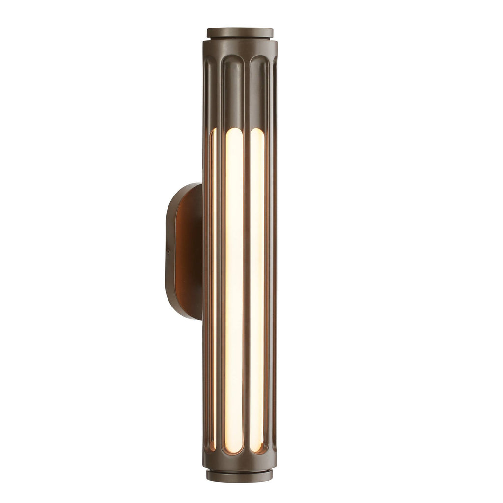 Sculptural Inset Outdoor Wall Sconce — view 1
