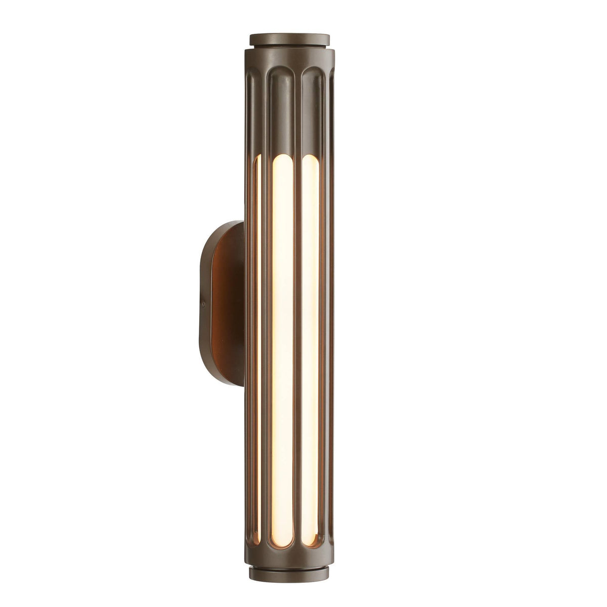 Sculptural Inset Outdoor Wall Sconce — view 1