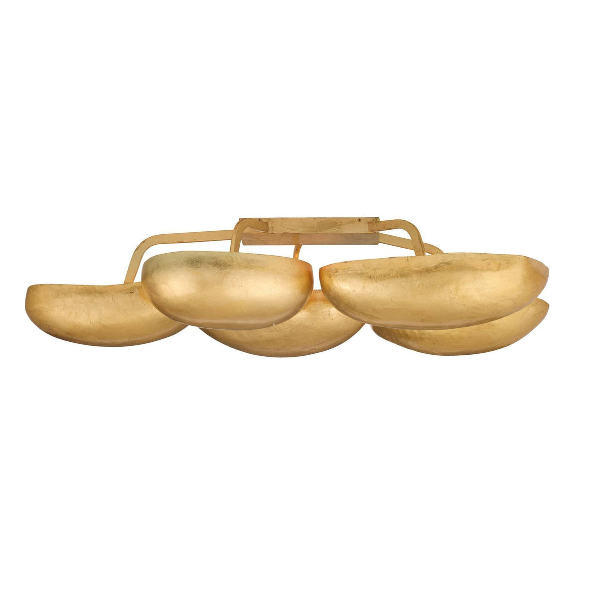 Artisan Theo Flush Mount – Gold — view 1