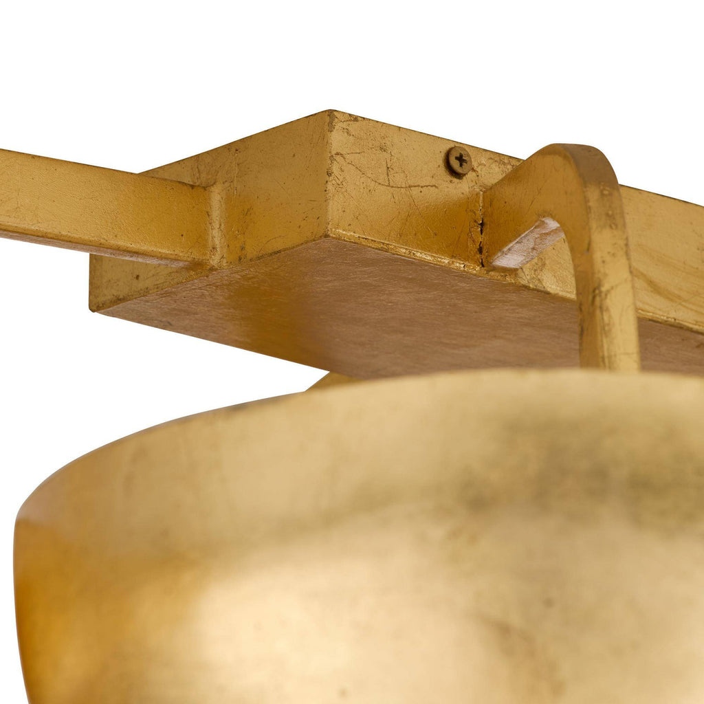 Artisan Theo Flush Mount – Gold — view 7