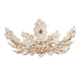 Heritage Bilal Flush Mount – White — view 1