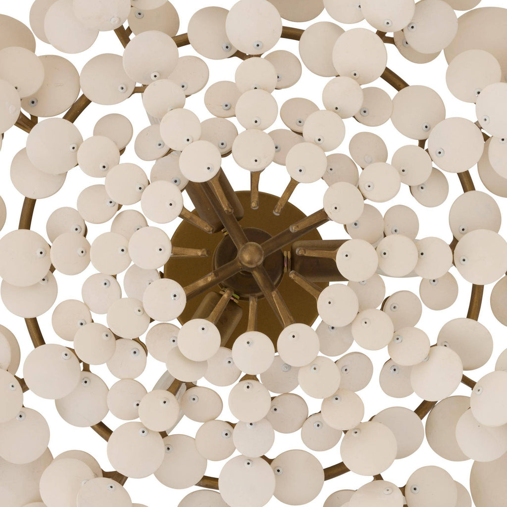 Heritage Bilal Flush Mount – White — view 11