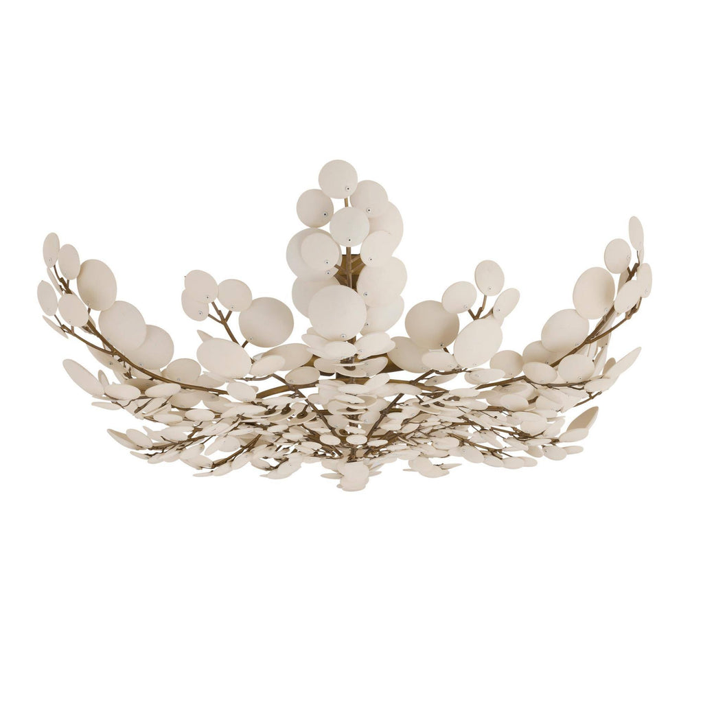Heritage Bilal Flush Mount – White — view 3