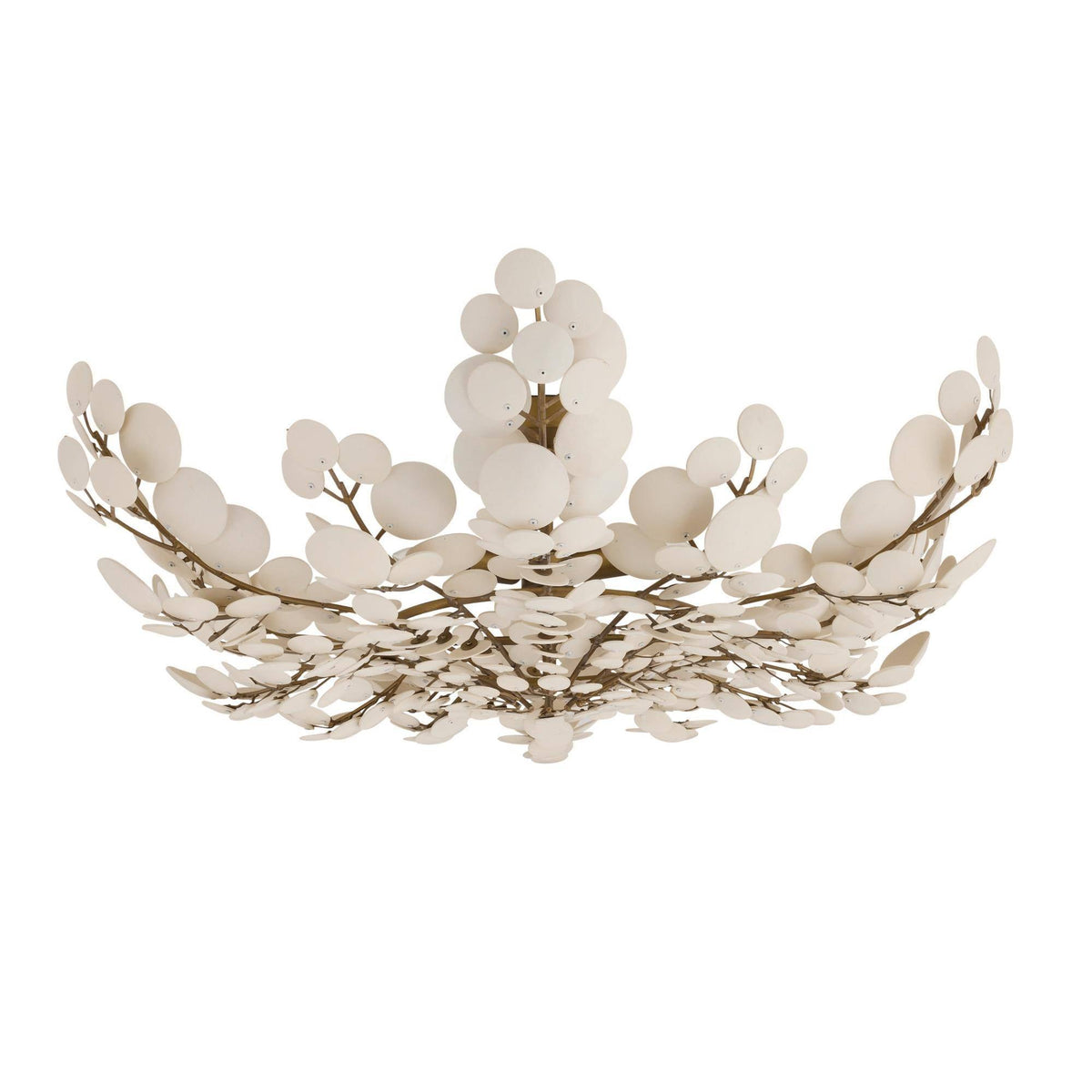 Heritage Bilal Flush Mount – White — view 3