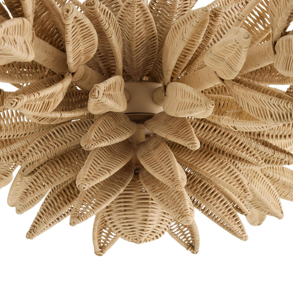 Sculptural Kasai Semi-Flush — view 10