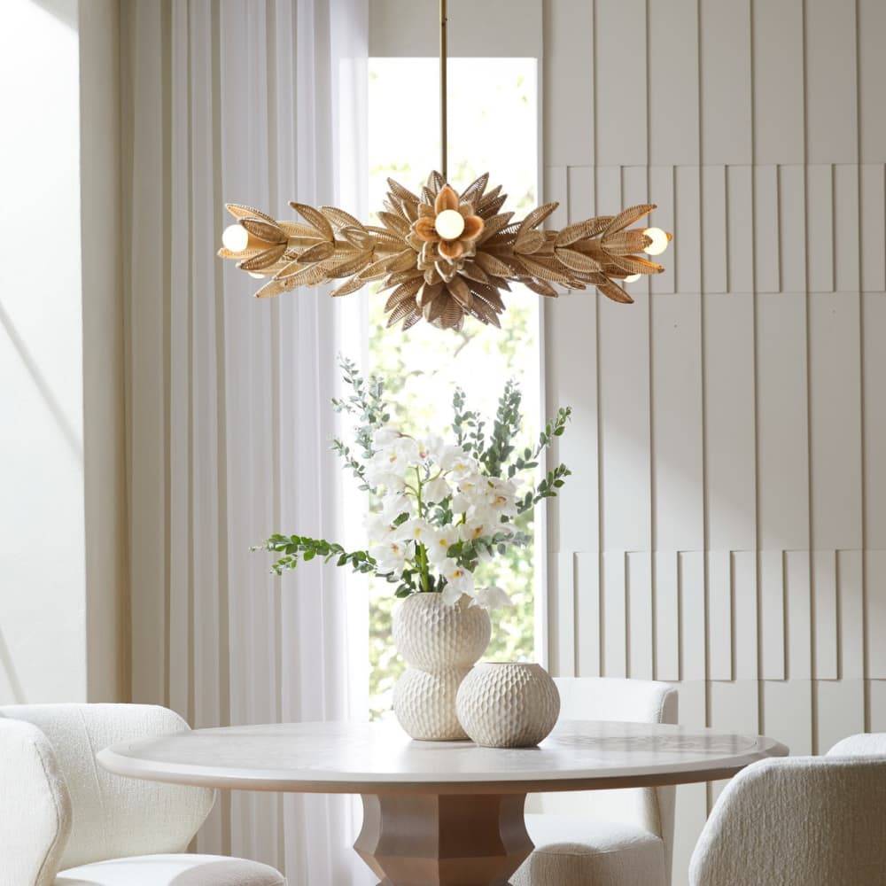 Sculptural Kasai Semi-Flush — view 2