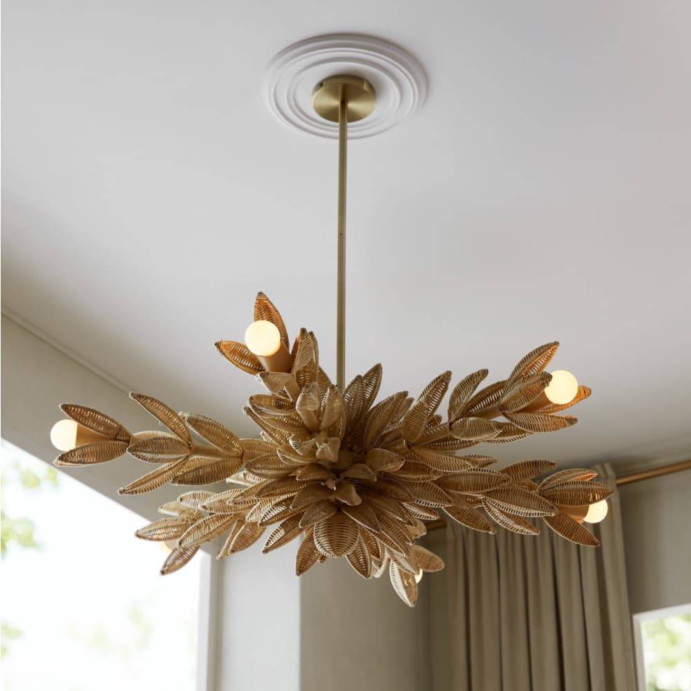 Sculptural Kasai Semi-Flush — view 3
