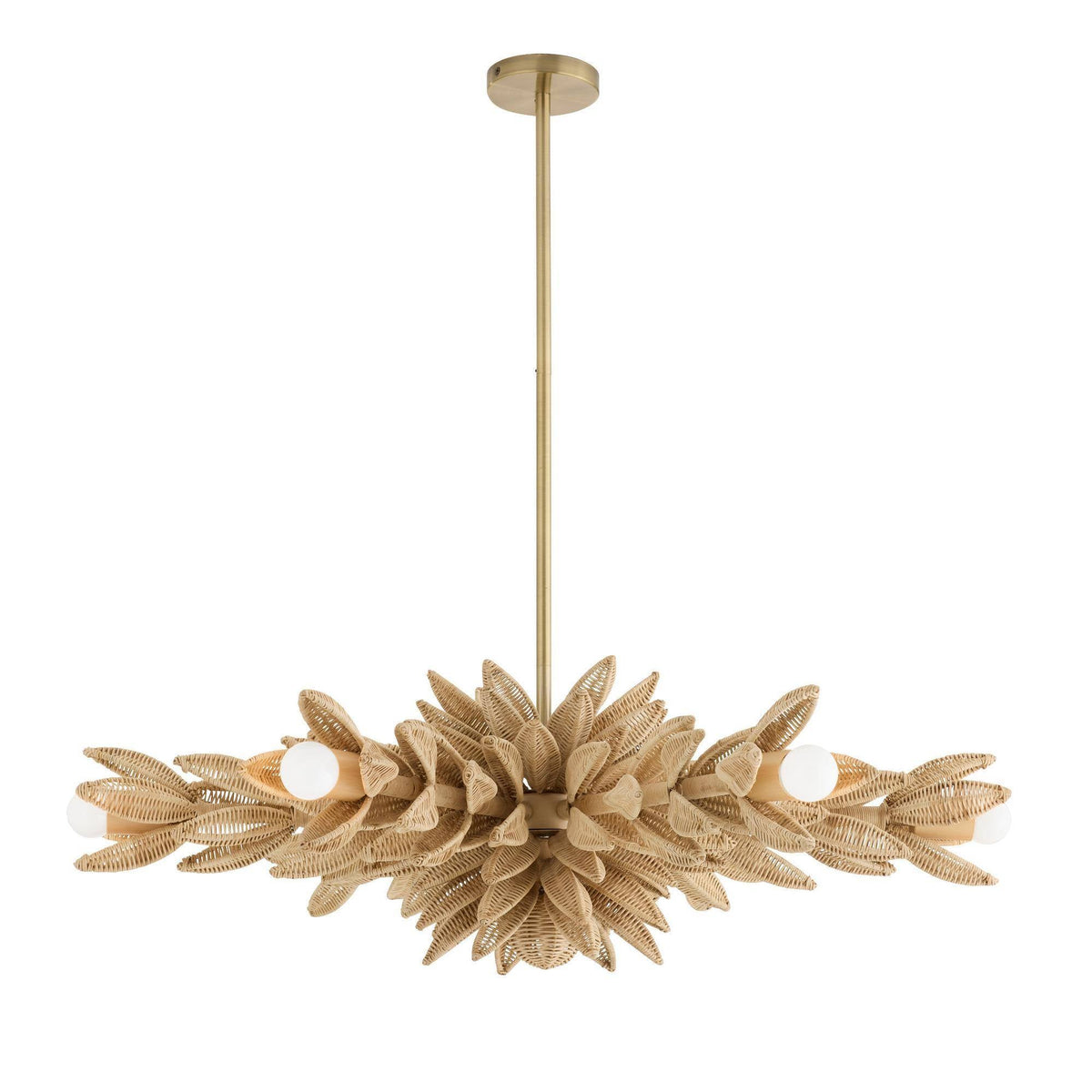 Sculptural Kasai Semi-Flush — view 5