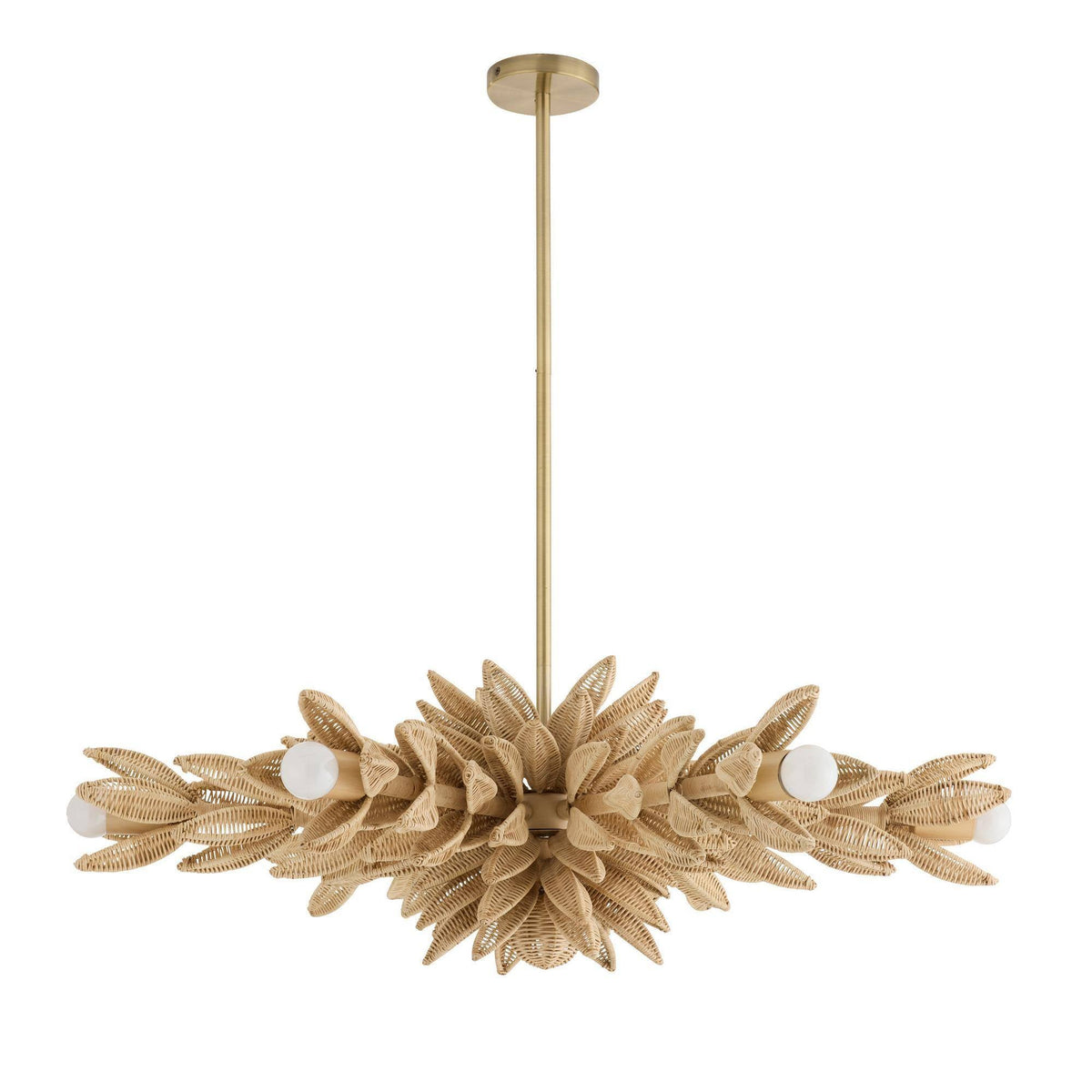 Sculptural Kasai Semi-Flush — view 6