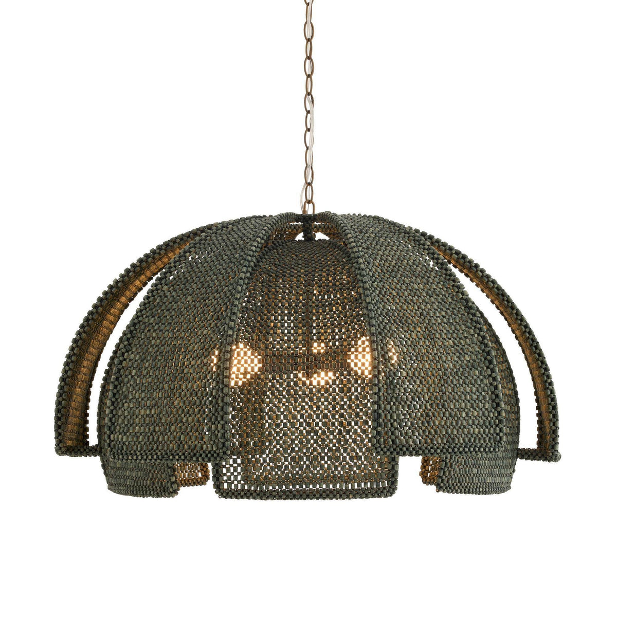 Sculptural Kamari Pendant — view 1