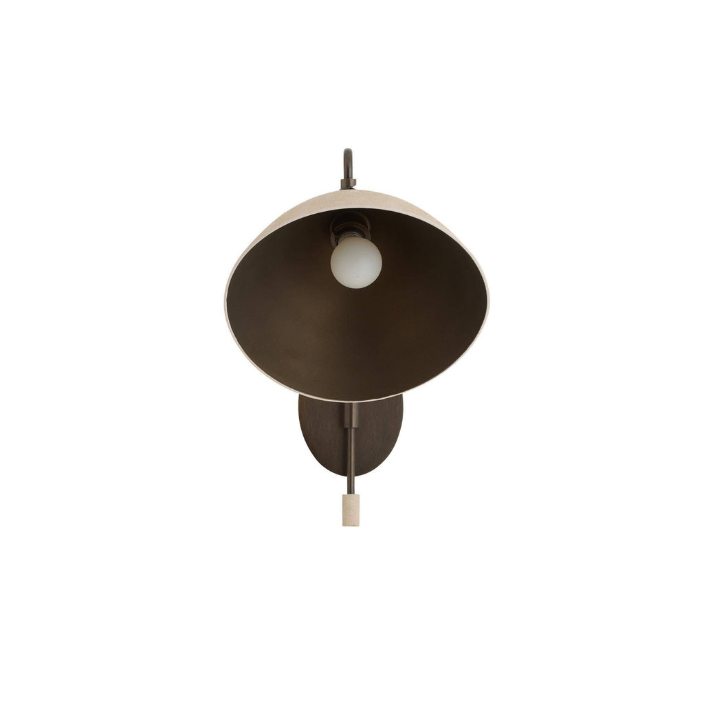 Sculptural Inlet Wall Sconce — view 7