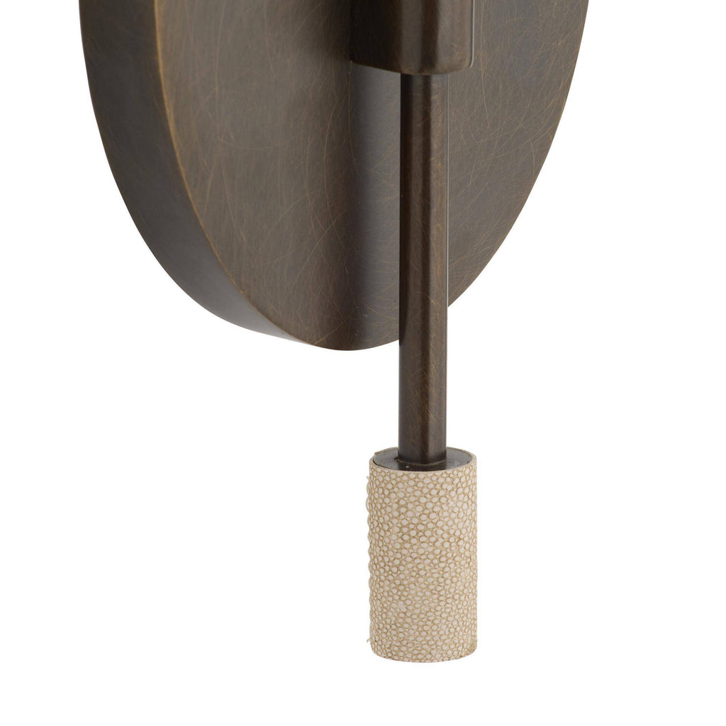 Sculptural Inlet Wall Sconce — view 9