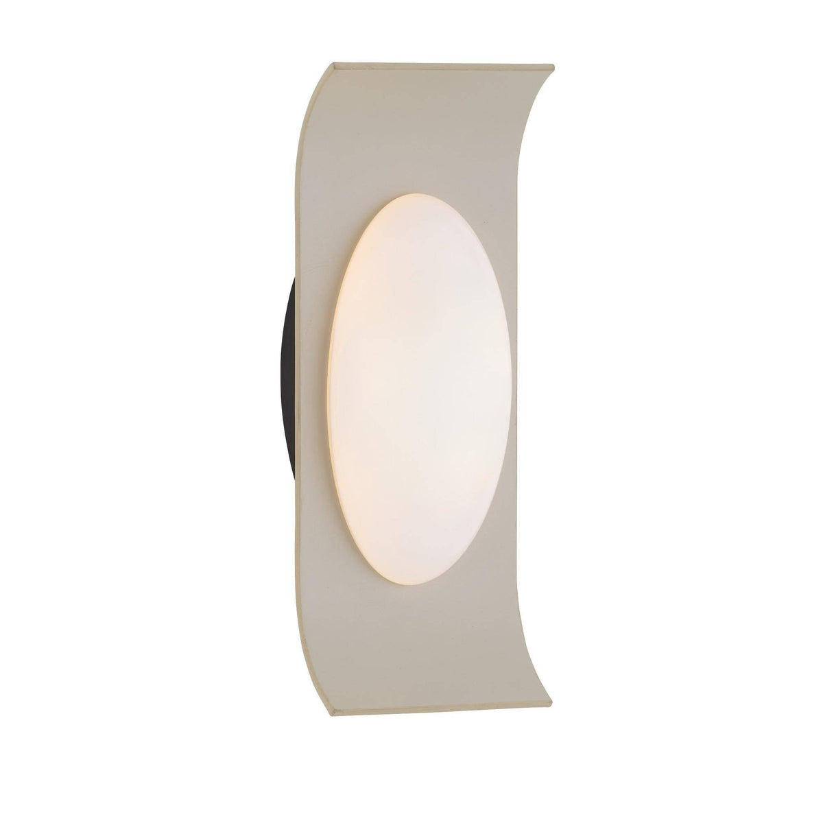 Signature Jeter Wall Sconce – White — view 1