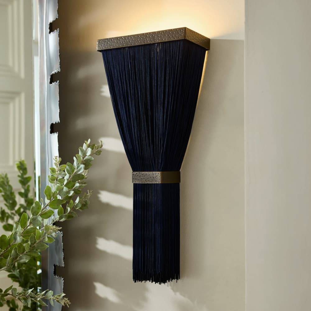 Heritage Jenessa Wall Sconce – Blue — view 3