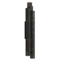 Heritage Punch Oversized Outdoor Wall Sconce – Black — view 1