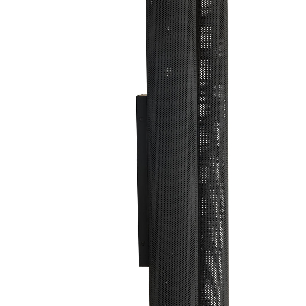 Heritage Punch Oversized Outdoor Wall Sconce – Black — view 5