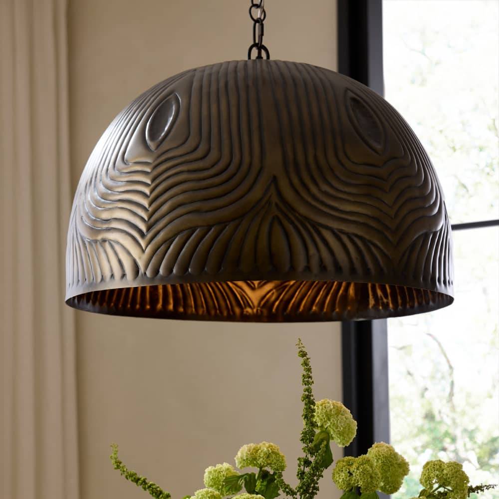 Sculptural Micah Pendant — view 3