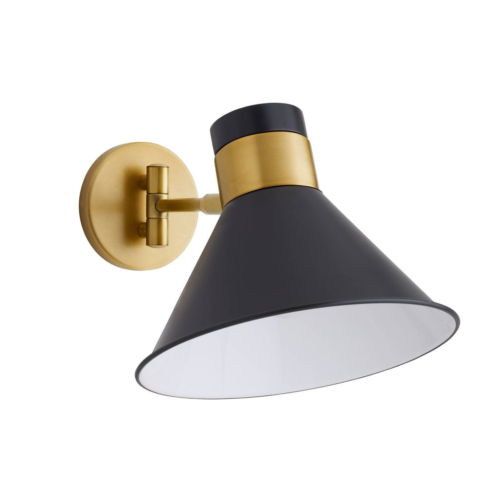 Signature Lane Wall Sconce – Black — view 6