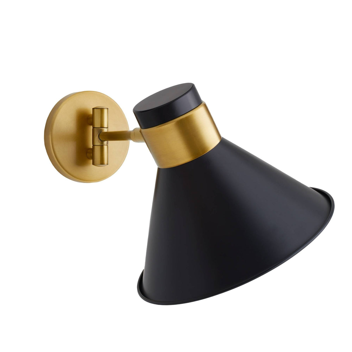 Signature Lane Wall Sconce – Black — view 7