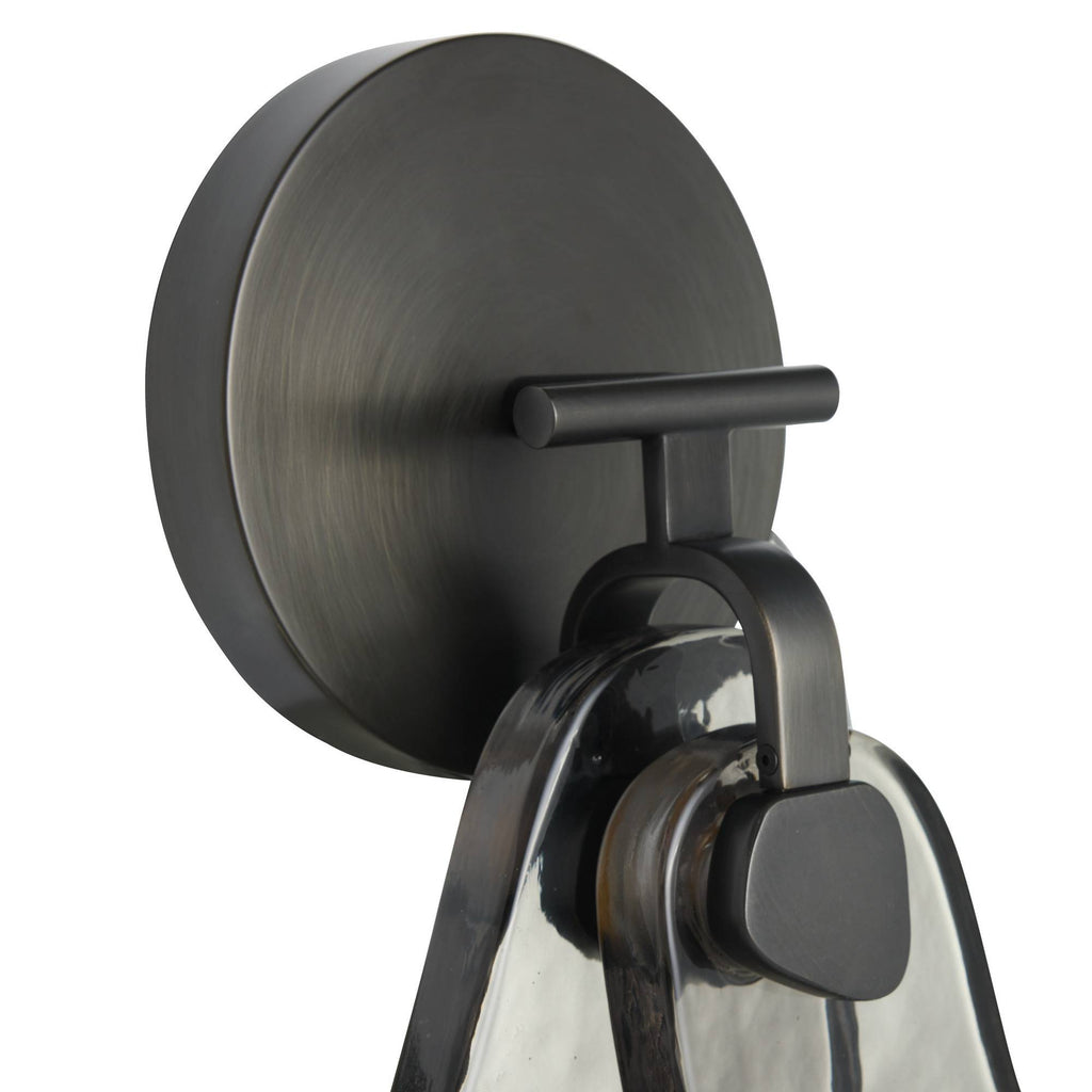 Sculptural Melt Wall Sconce – Black — view 6